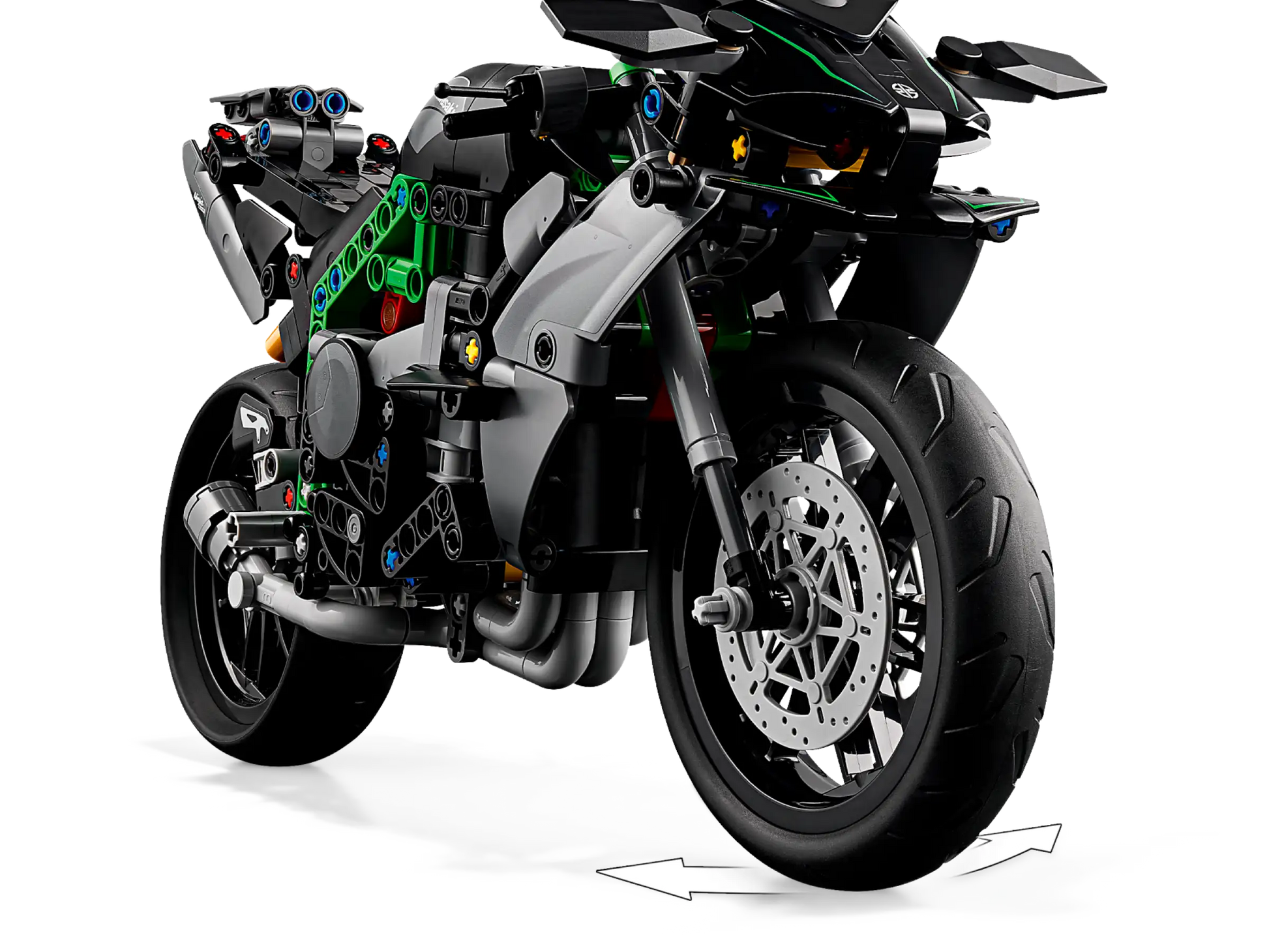 Lego Technic Kawasaki Ninja H2R Motorcycle 42170