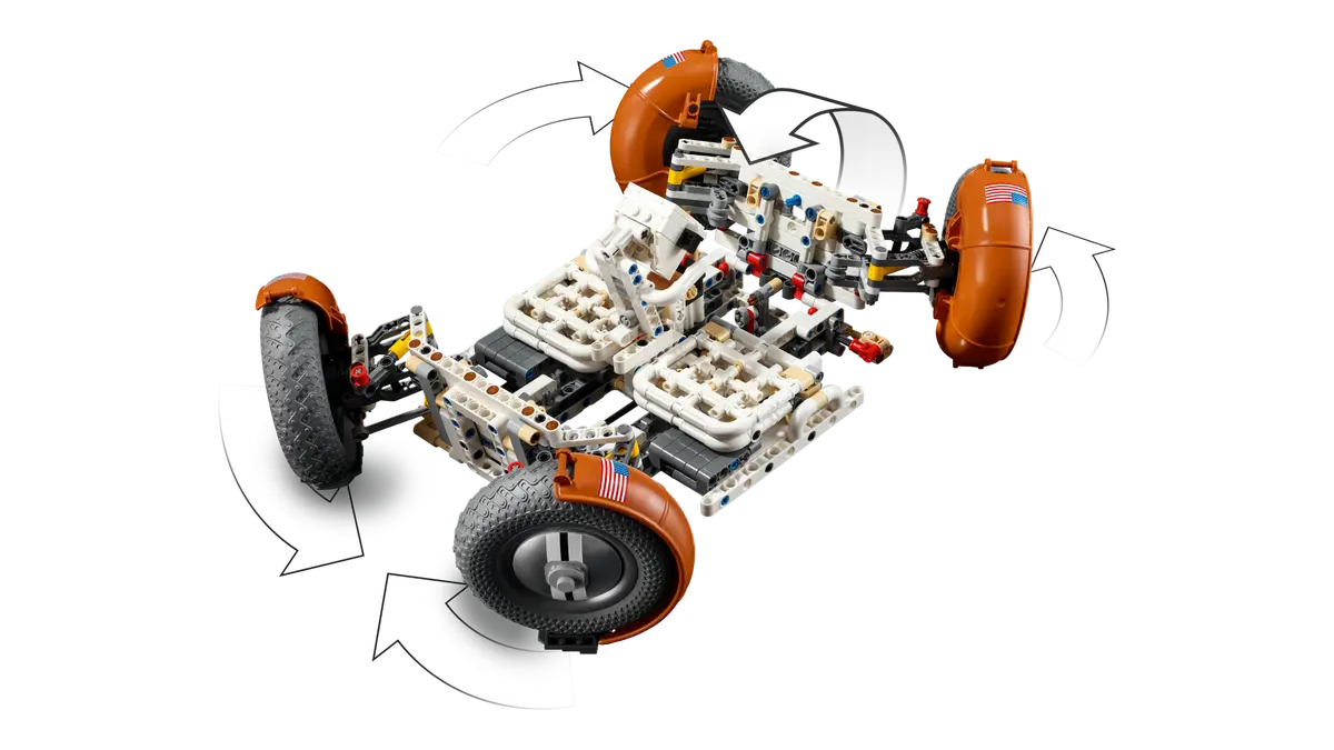 Lego Technic NASA Apollo Lunar Roving Vehicle - LRV 42182