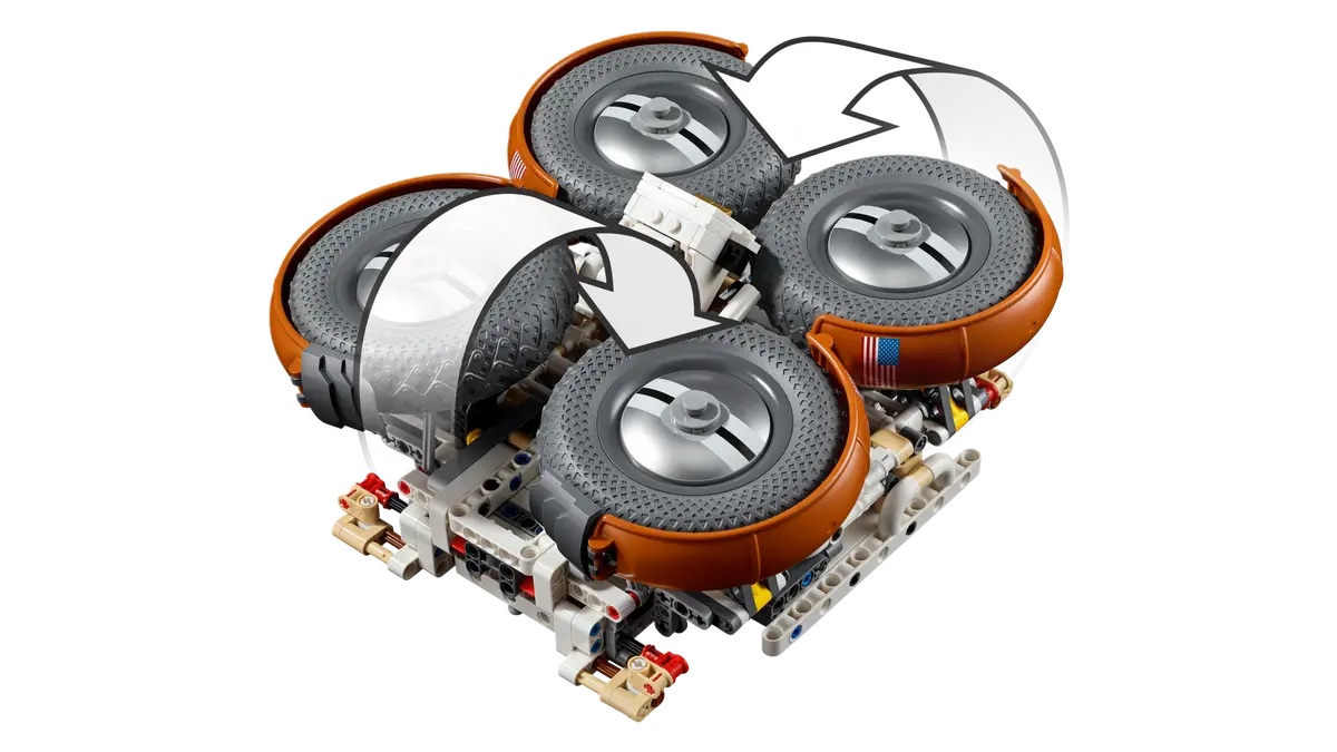 Lego Technic NASA Apollo Lunar Roving Vehicle - LRV 42182