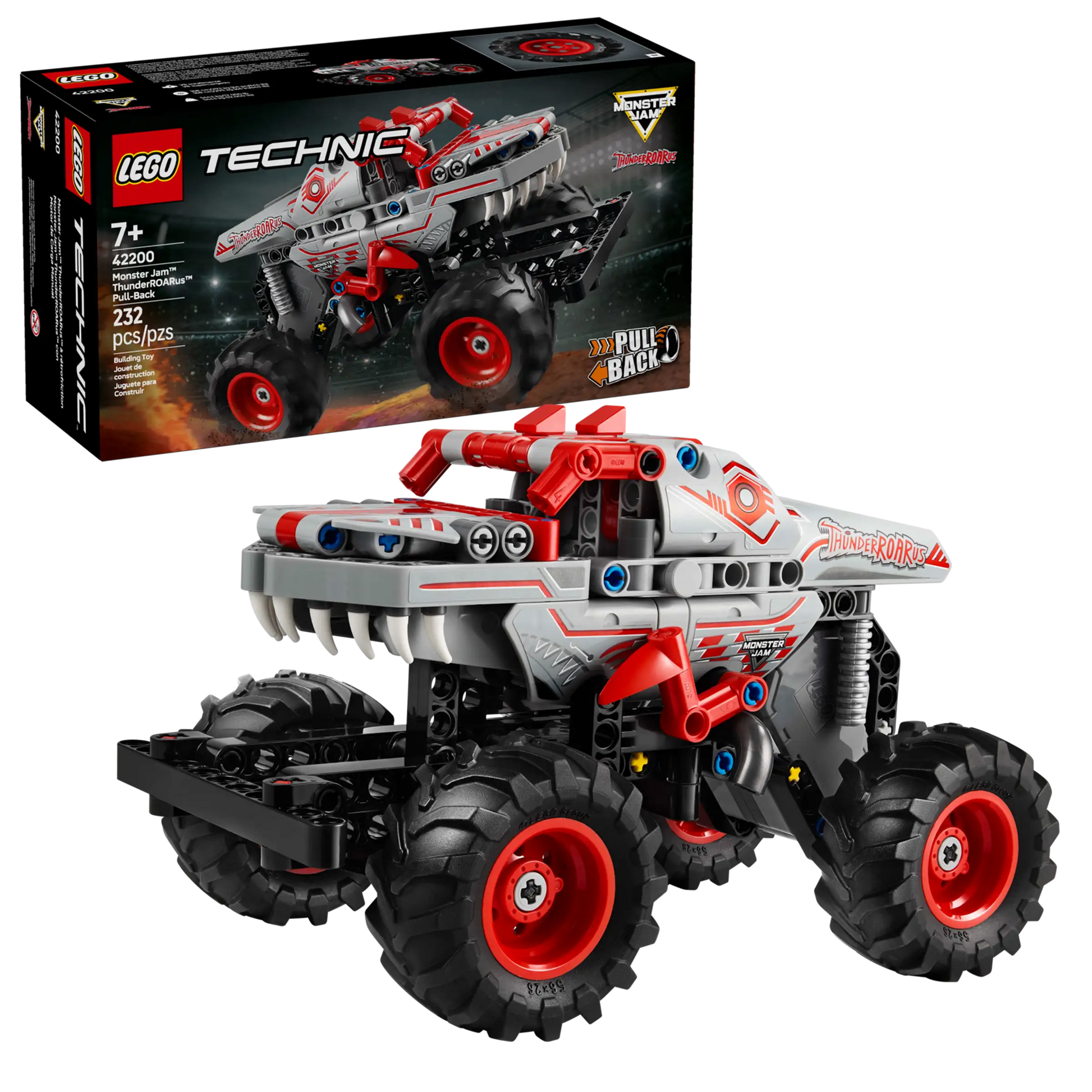LEGO Technic Monster Jam ThunderROARus Pull-Back 42200