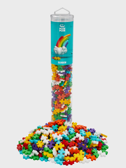 Plus-Plus Large Rainbow Colour Mix Tube