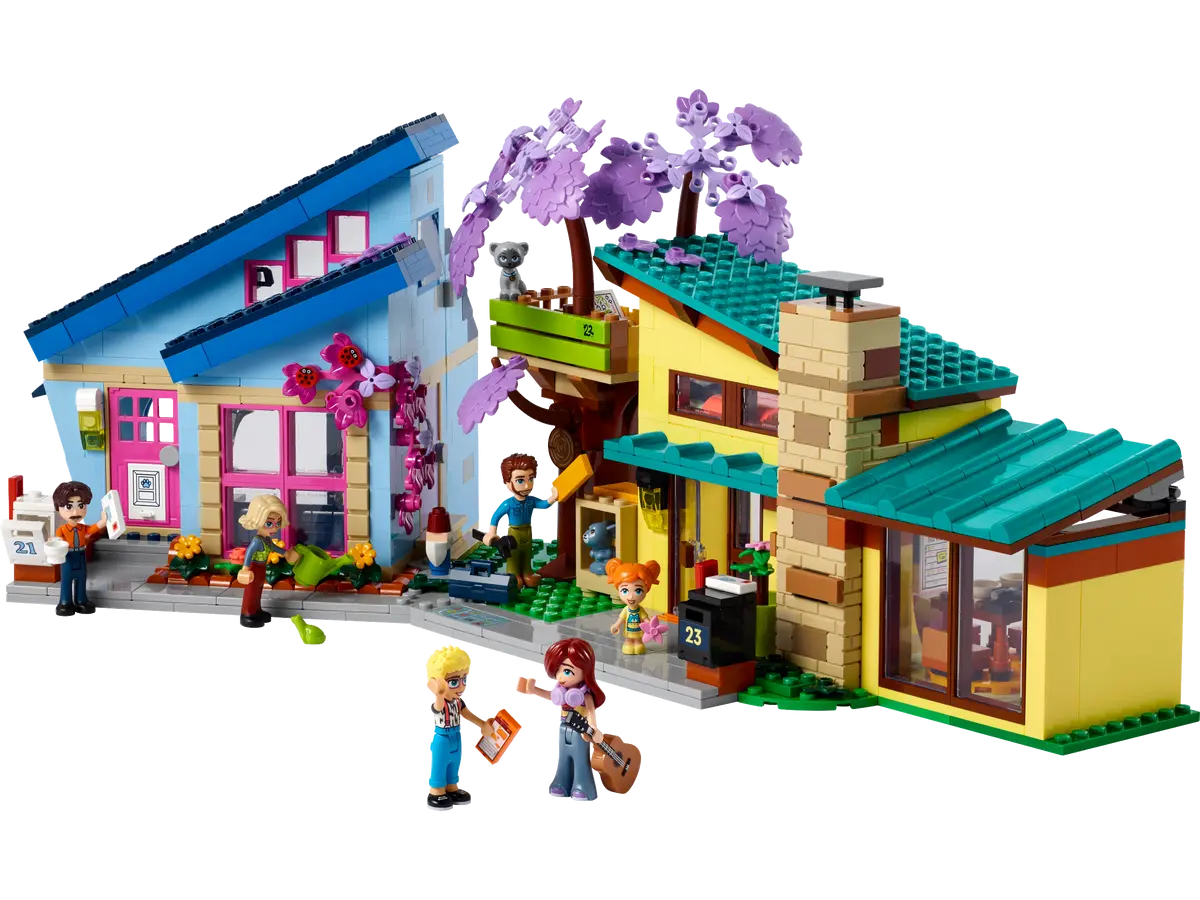 Lego Friends Olly & Paisley's Family Houses 42620