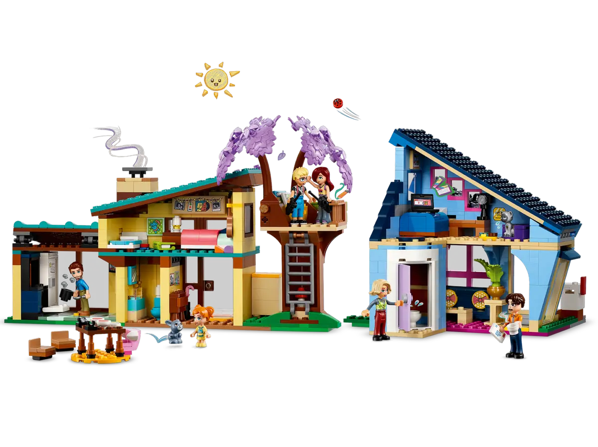 Lego Friends Olly & Paisley's Family Houses 42620