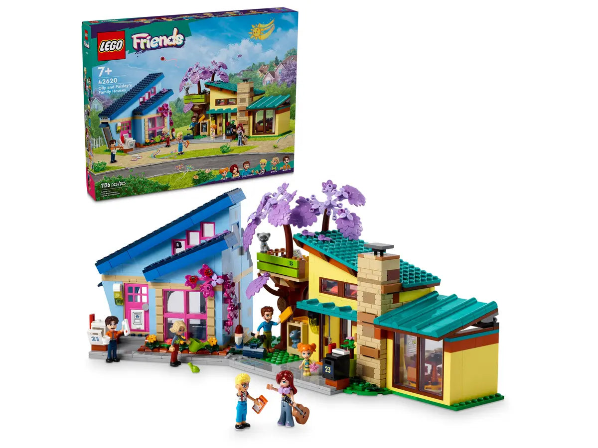 Lego Friends Olly & Paisley's Family Houses 42620