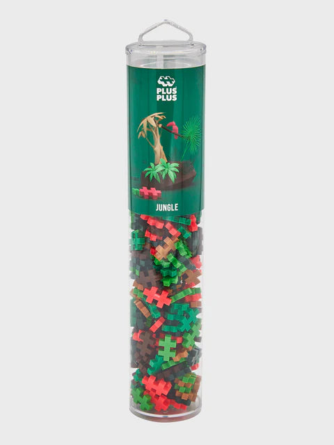 Plus-Plus Large Jungle Mix Tube