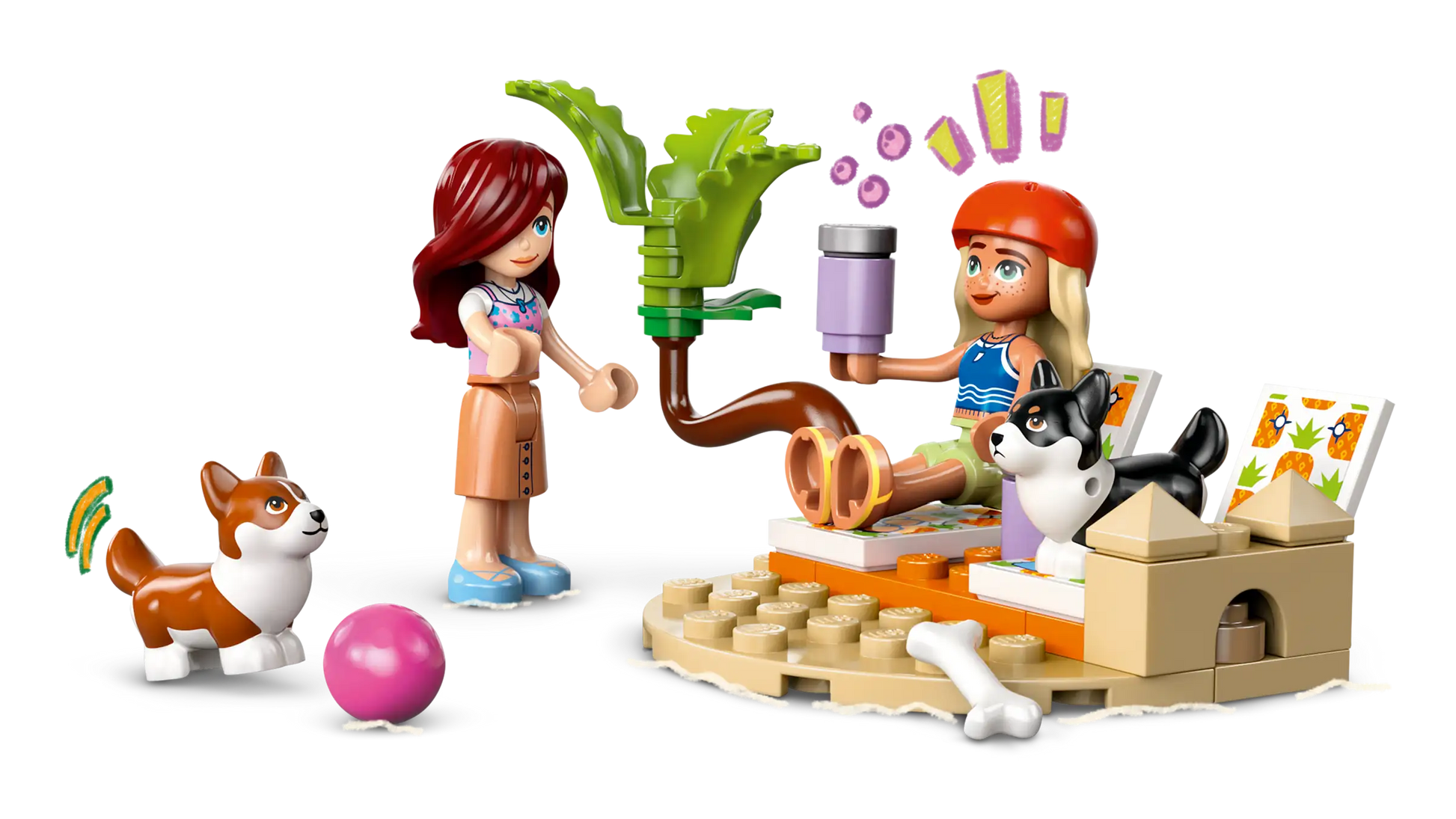 Lego Friends Surfing Dogs and Scooter Adventure 42641