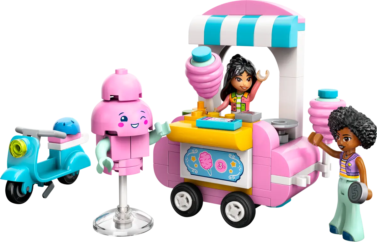 Lego Friends Cotton Candy Stand and Scooter 42643