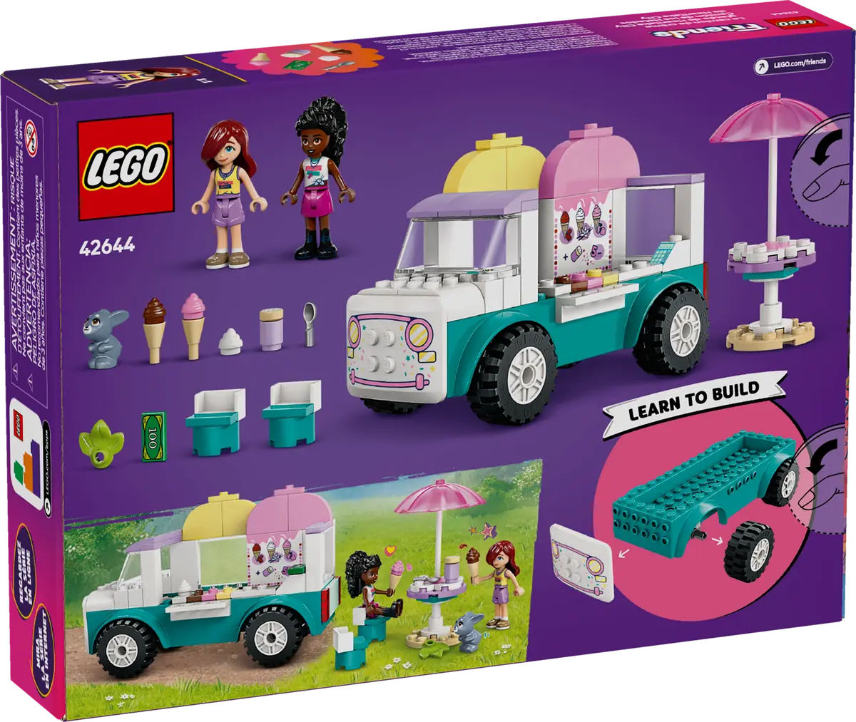 Lego Friends Heartlake City Ice Cream Truck 42644