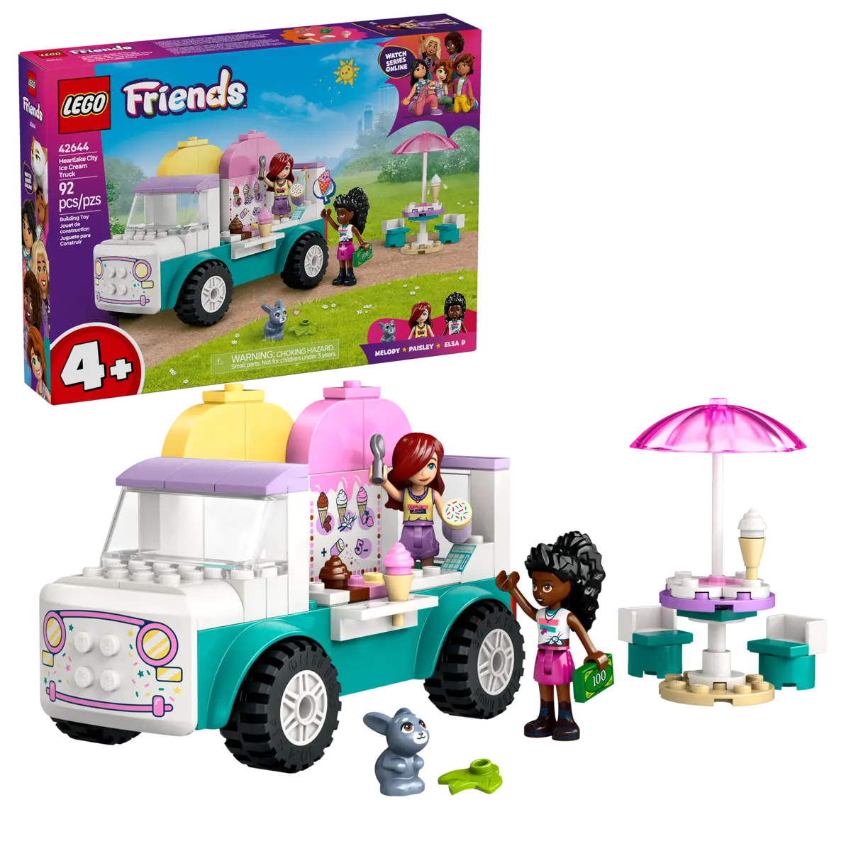 Lego Friends Heartlake City Ice Cream Truck 42644