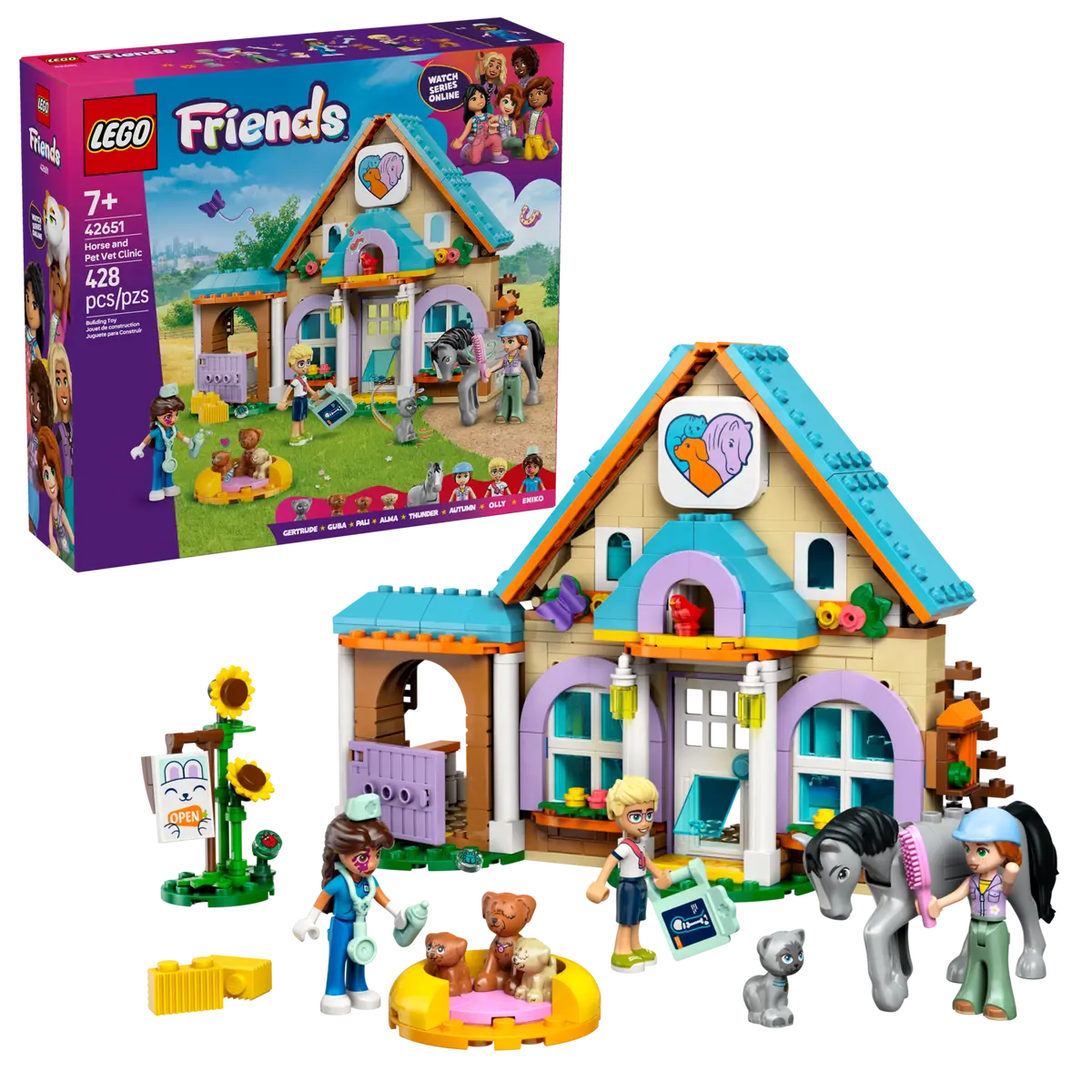 Lego Friends Horse and Pet Vet Clinic 42651