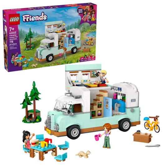 Lego Friends Friendship Camper Van Adventure 42663