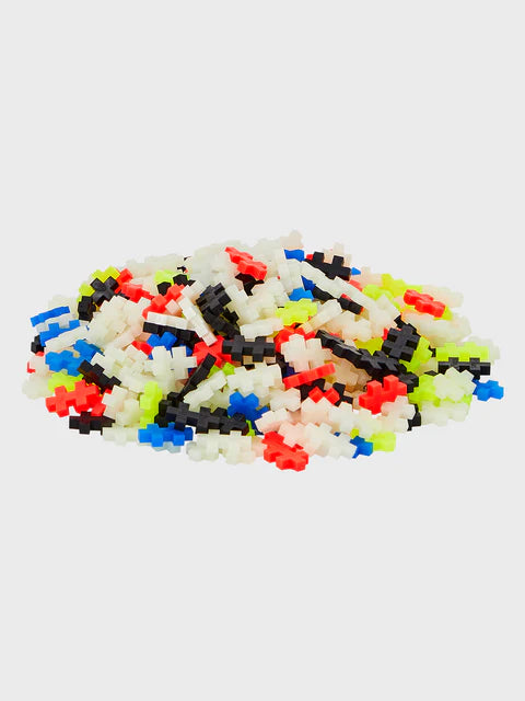 Plus-Plus Glow mix / 240 pcs Tube 