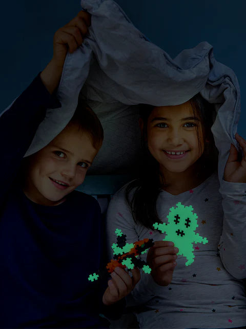 Plus-Plus Glow mix / 240 pcs Tube 