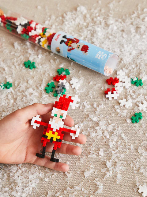 Plus-Plus Santa / 100 pcs Tube 