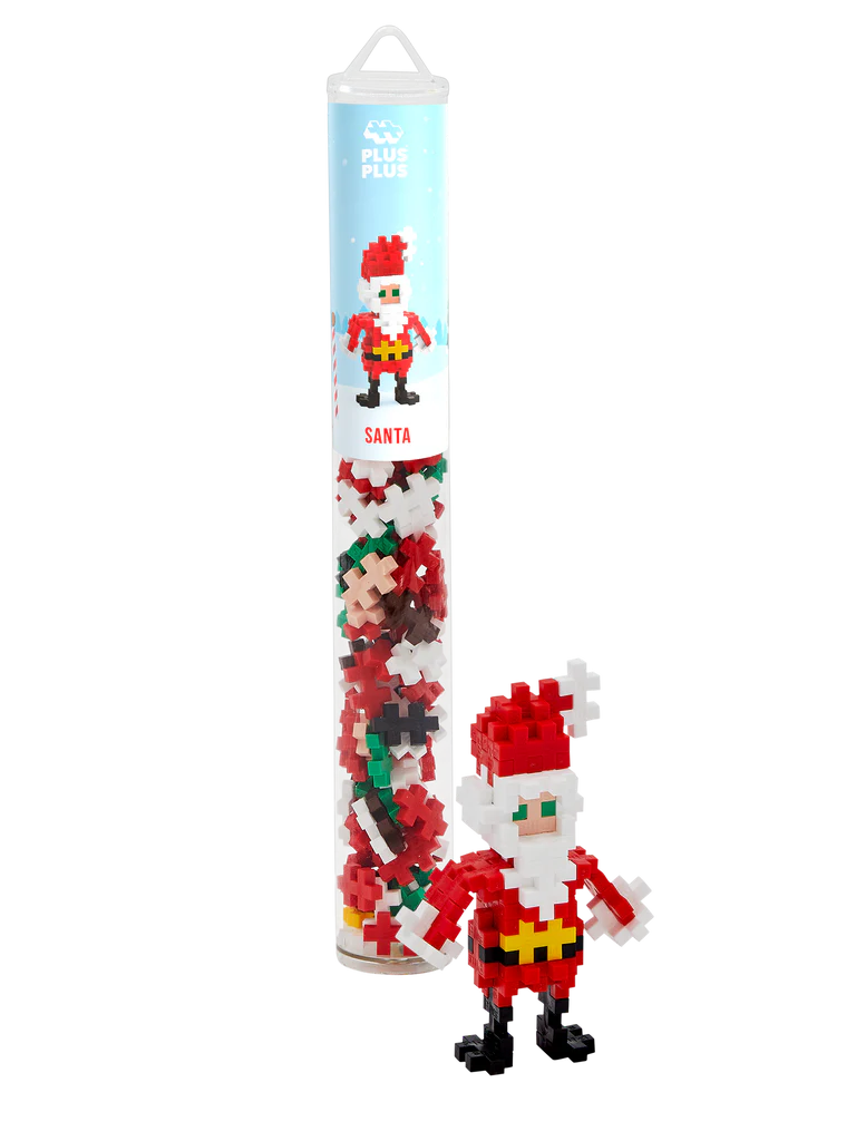 Plus-Plus Santa / 100 pcs Tube 
