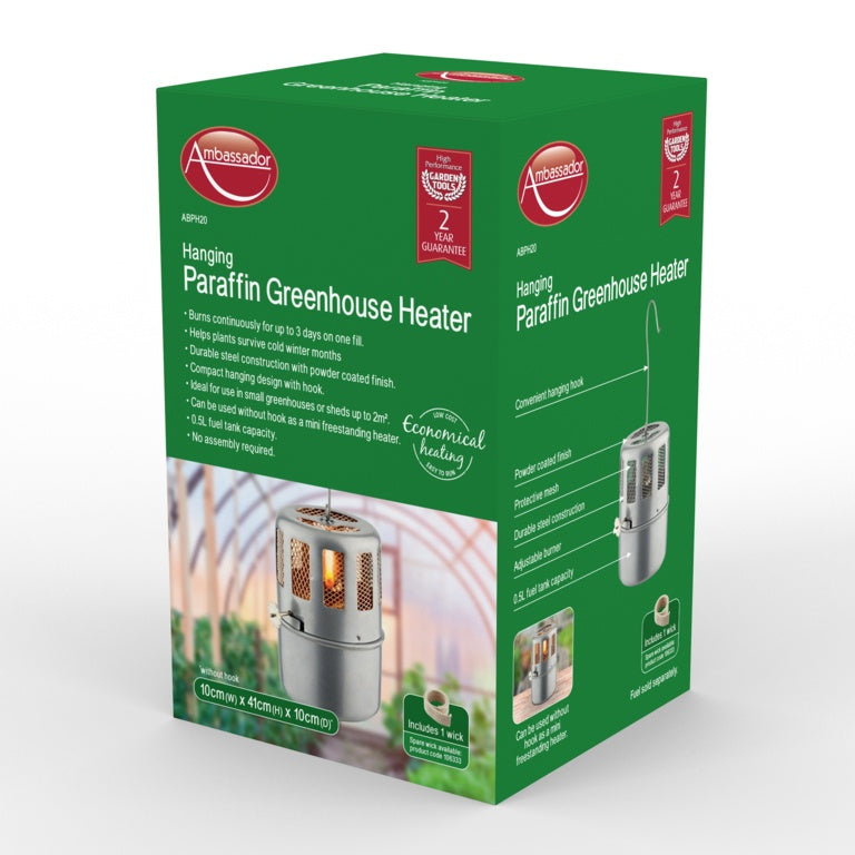 Ambassador Hanging Paraffin Greenhouse Heater