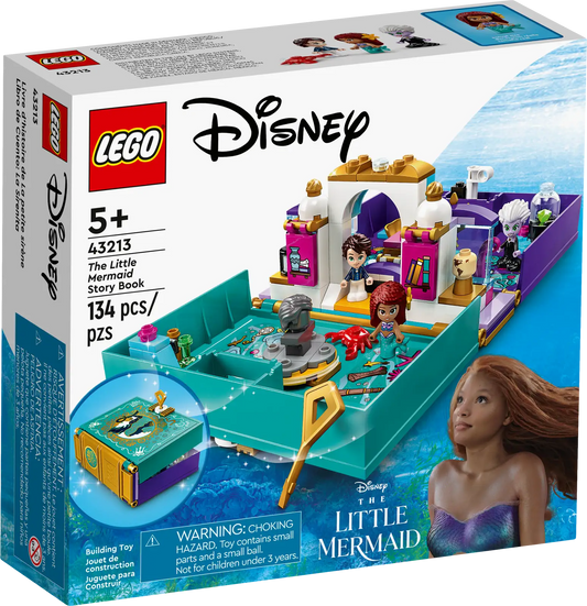Lego Disney Little Mermaid Story Book 43213