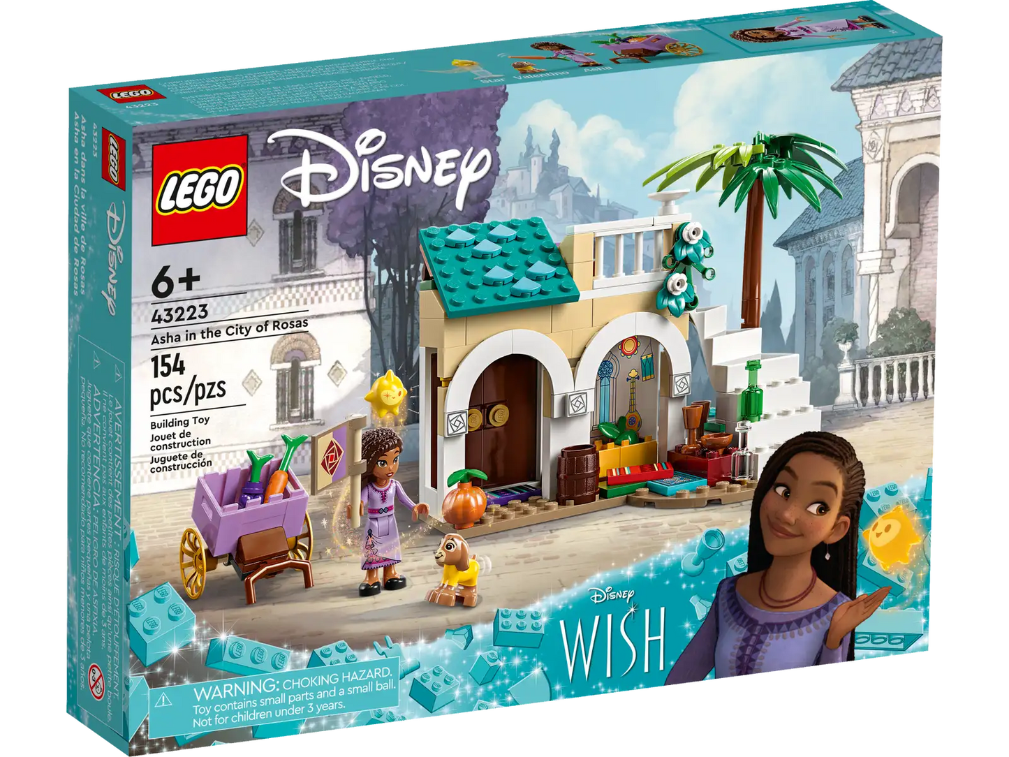 Lego Disney Asha in the City of Rosas 43223