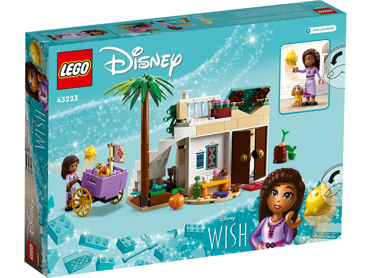 Lego Disney Asha in the City of Rosas 43223