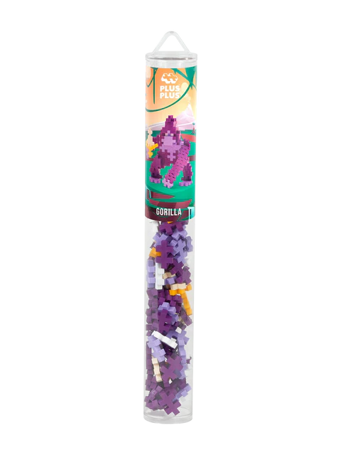 Plus-Plus Gorilla / 100 pcs Tube 