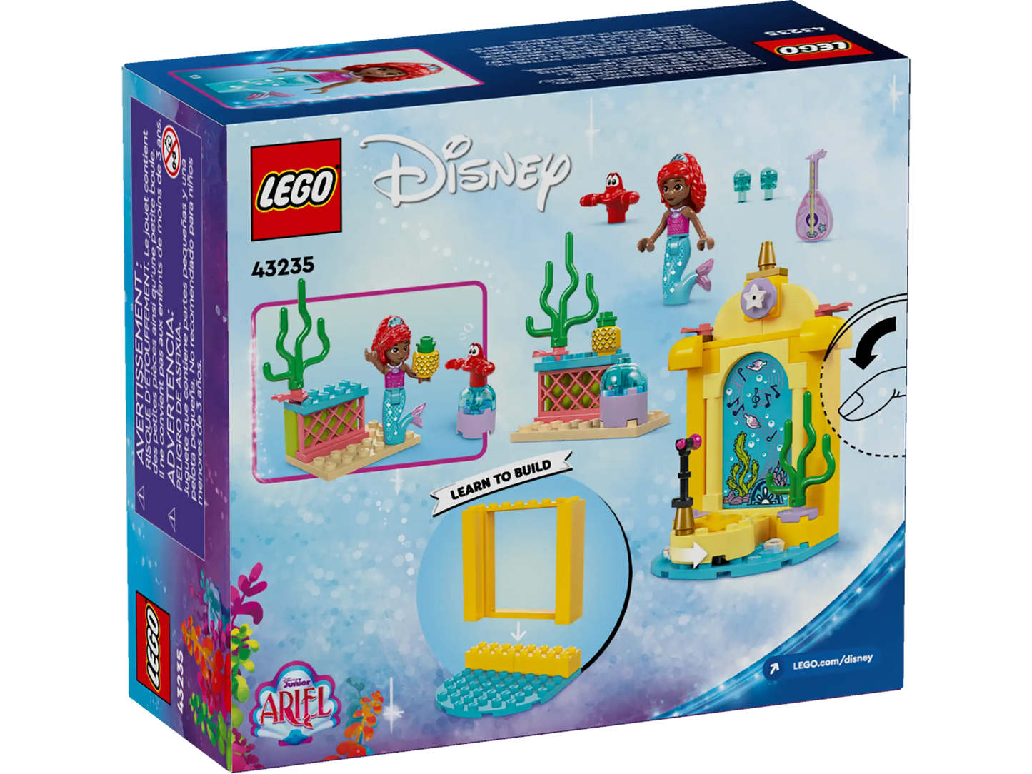 Lego Disney Ariel's Music Stage 43235