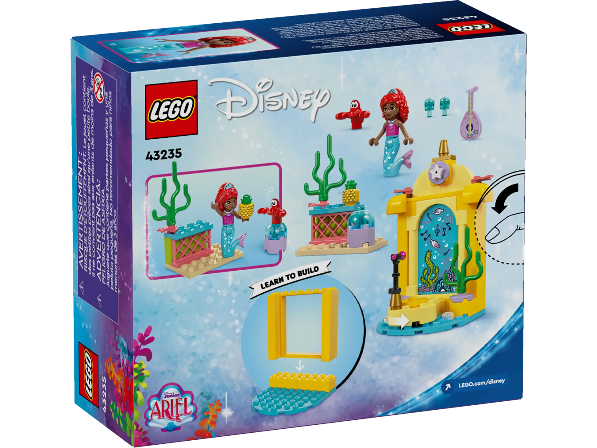 Lego Disney Ariel's Music Stage 43235