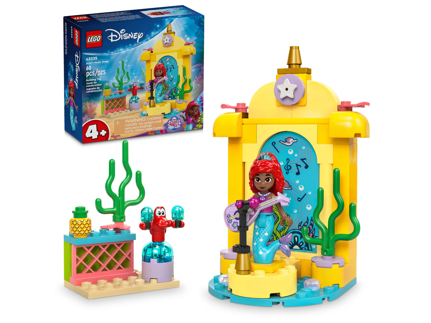 Lego Disney Ariel's Music Stage 43235