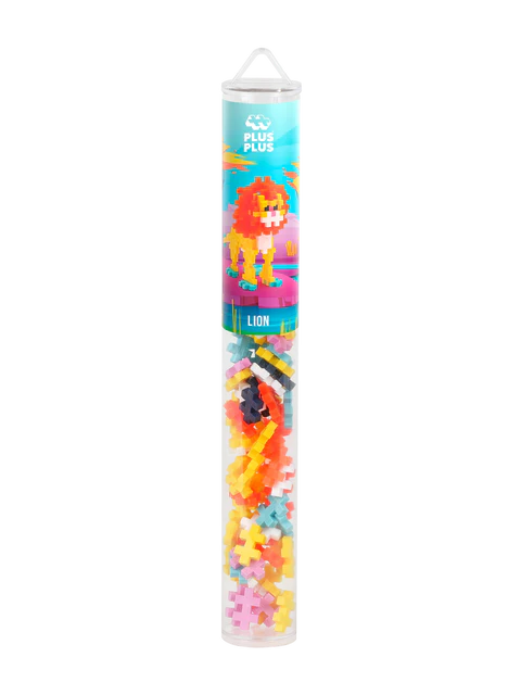 Plus-Plus Lion / 100 pcs Tube 