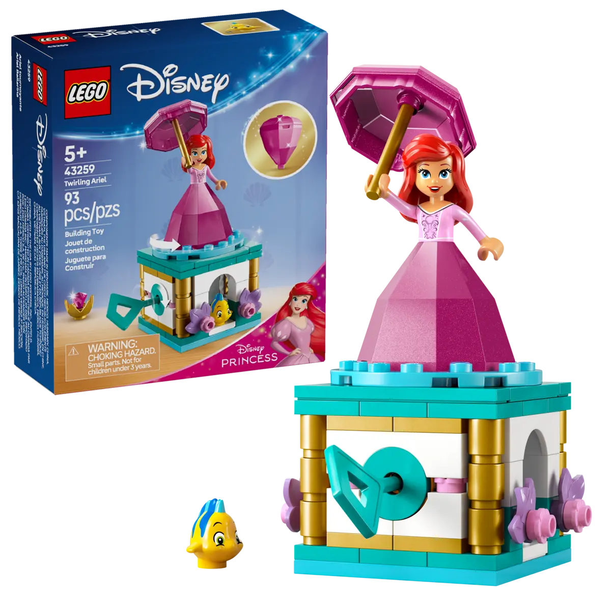 Lego Disney Twirling Ariel 43259