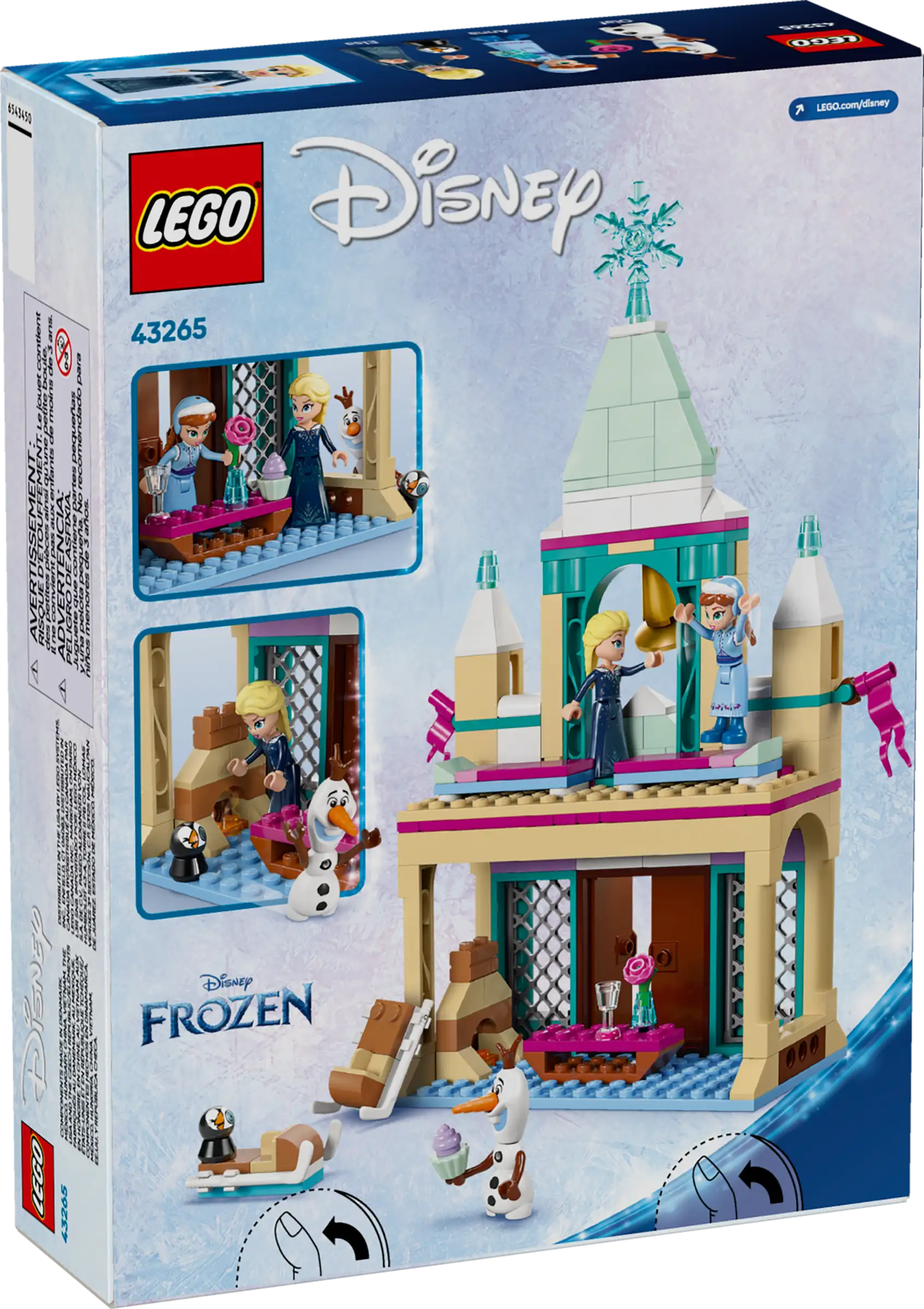 Lego Disney Princess Arendelle Frozen Castle 43265