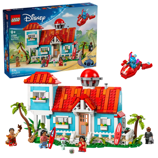 Lego Disney Lilo and Stitch Beach House 43268