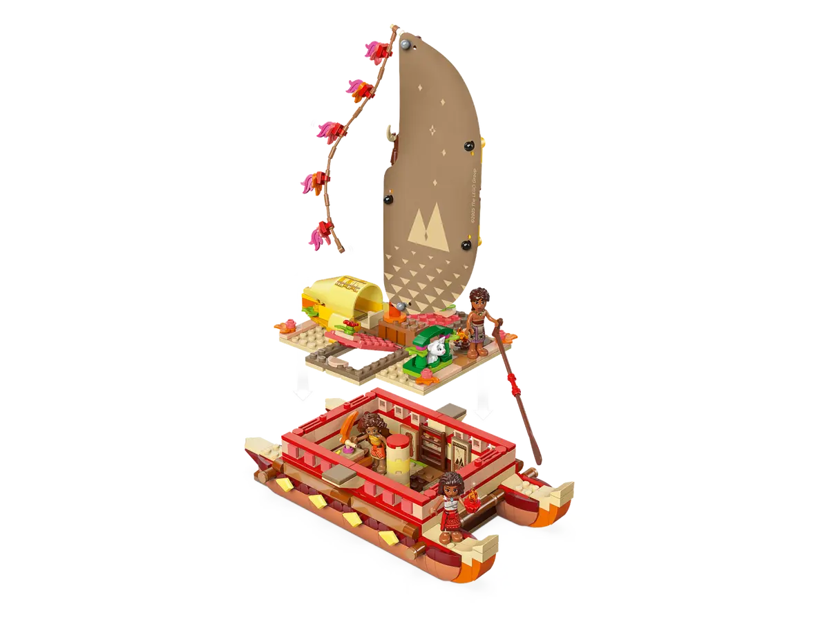 Lego Disney Moana's Adventure Canoe 43270