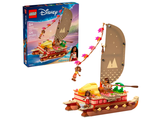 Lego Disney Moana's Adventure Canoe 43270