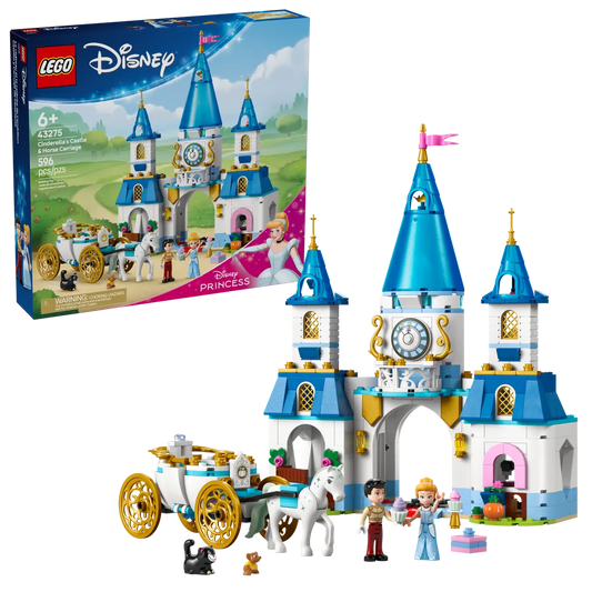 Lego Disney Cinderella's Castle & Horse Carriage 43275