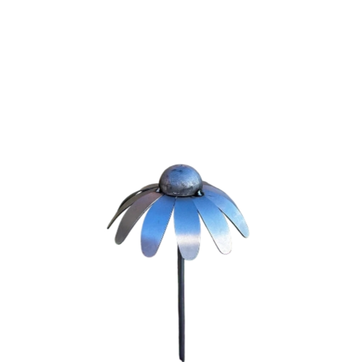 Poppy Forge Cone Flower Plant Pin