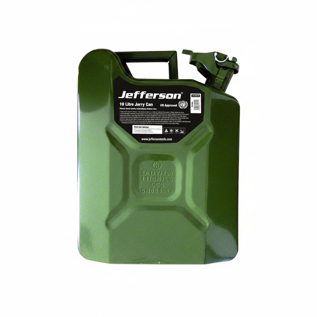 Jerry Canister Metal Green 10L - Jefferson
