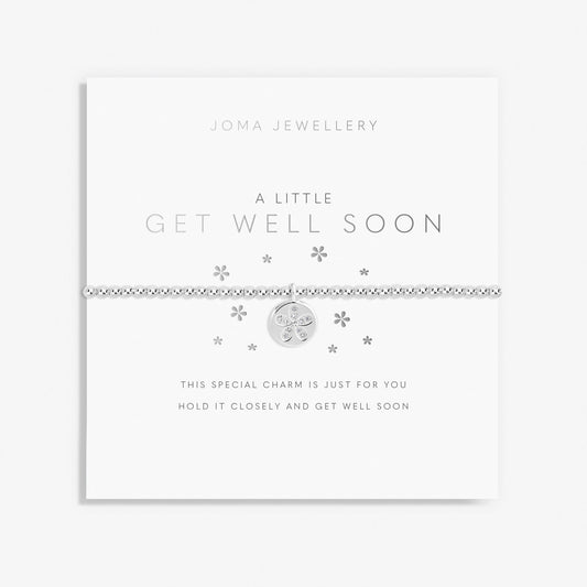 Joma Jewellery A Little Get Well Soon Silver Bracelet