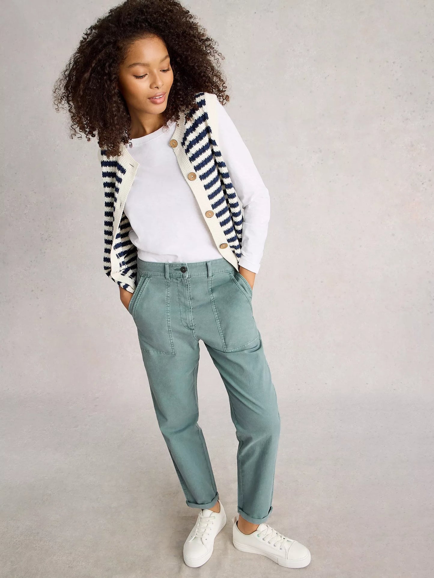 White Stuff Twister Chino Trouser