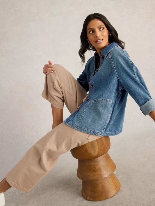 White Stuff Eden Denim Jacket