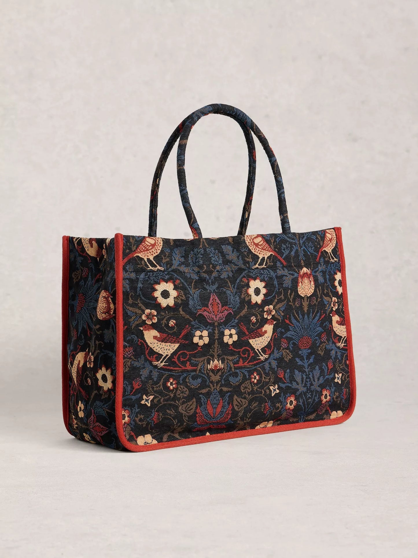White Stuff Jasmine Jacquard Tote Bag