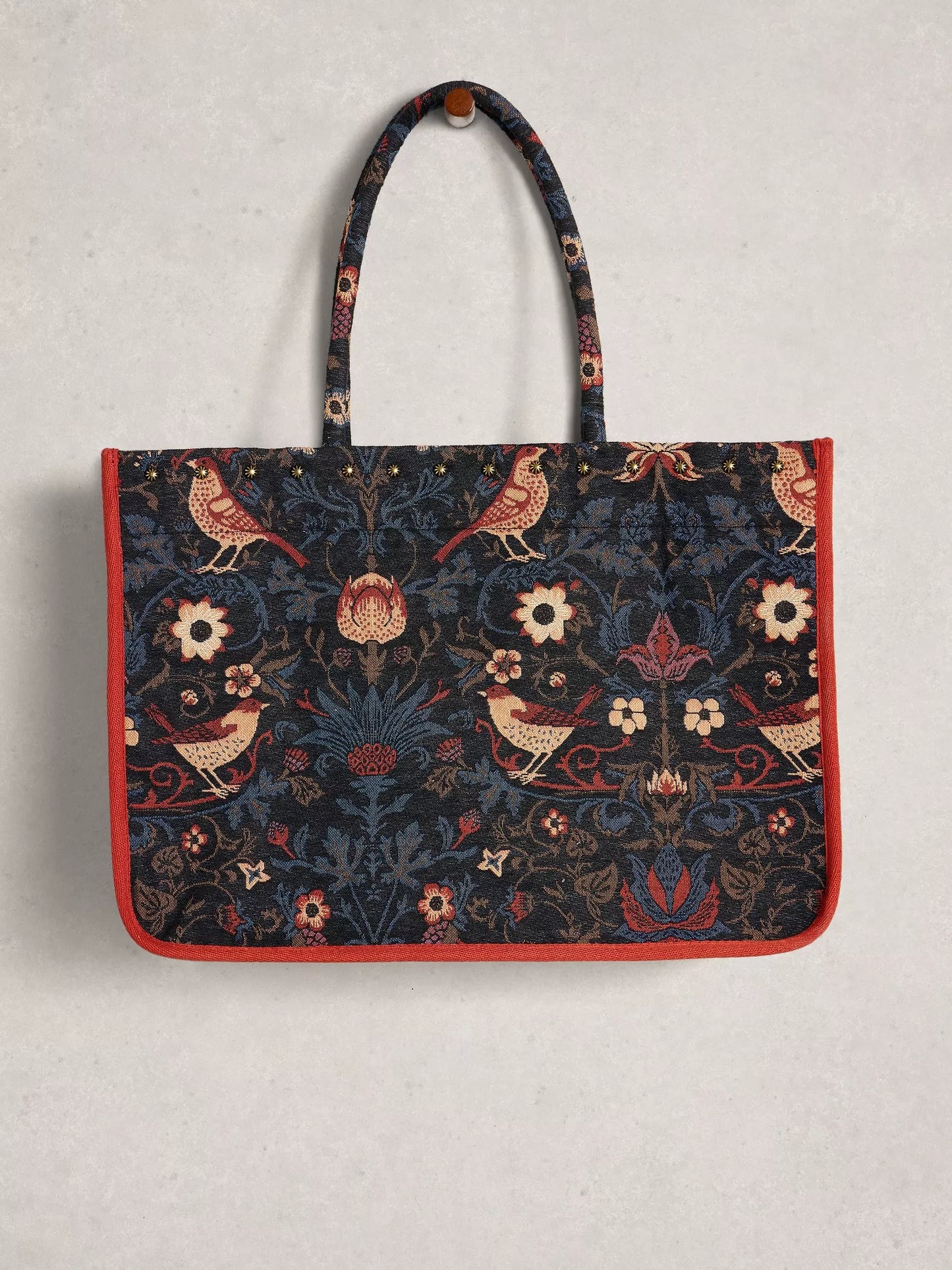 White Stuff Jasmine Jacquard Tote Bag