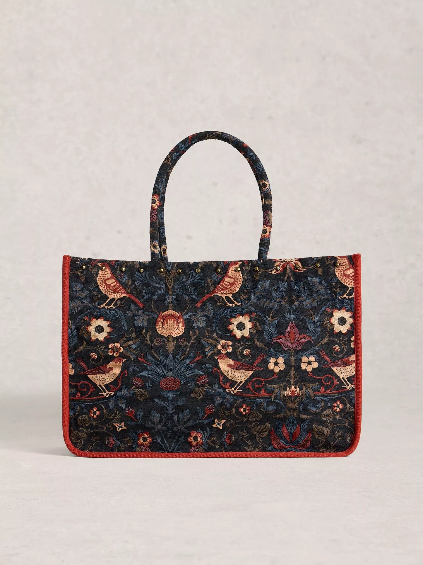 White Stuff Jasmine Jacquard Tote Bag