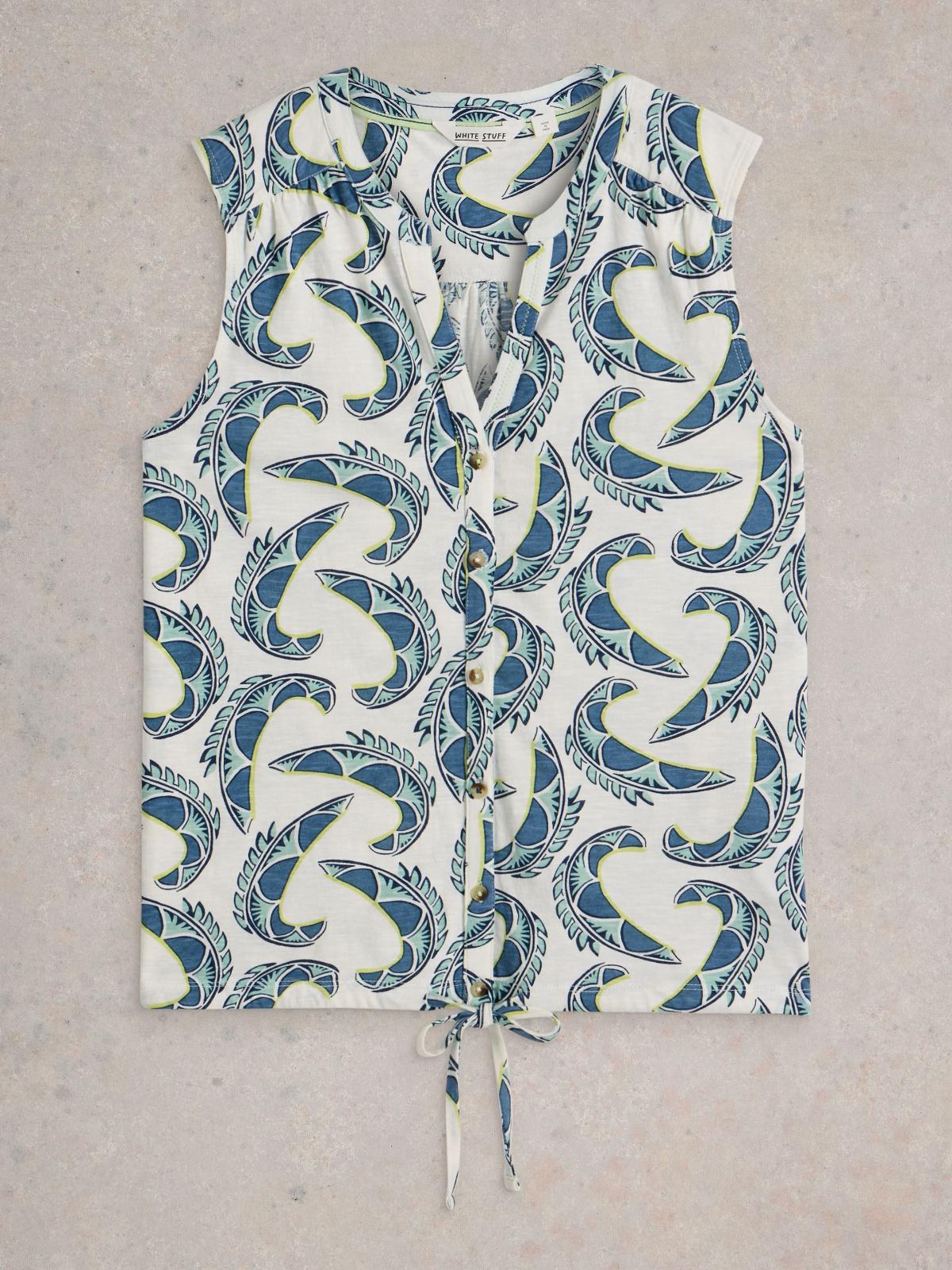 White Stuff Tulip Sleeveless Shirt