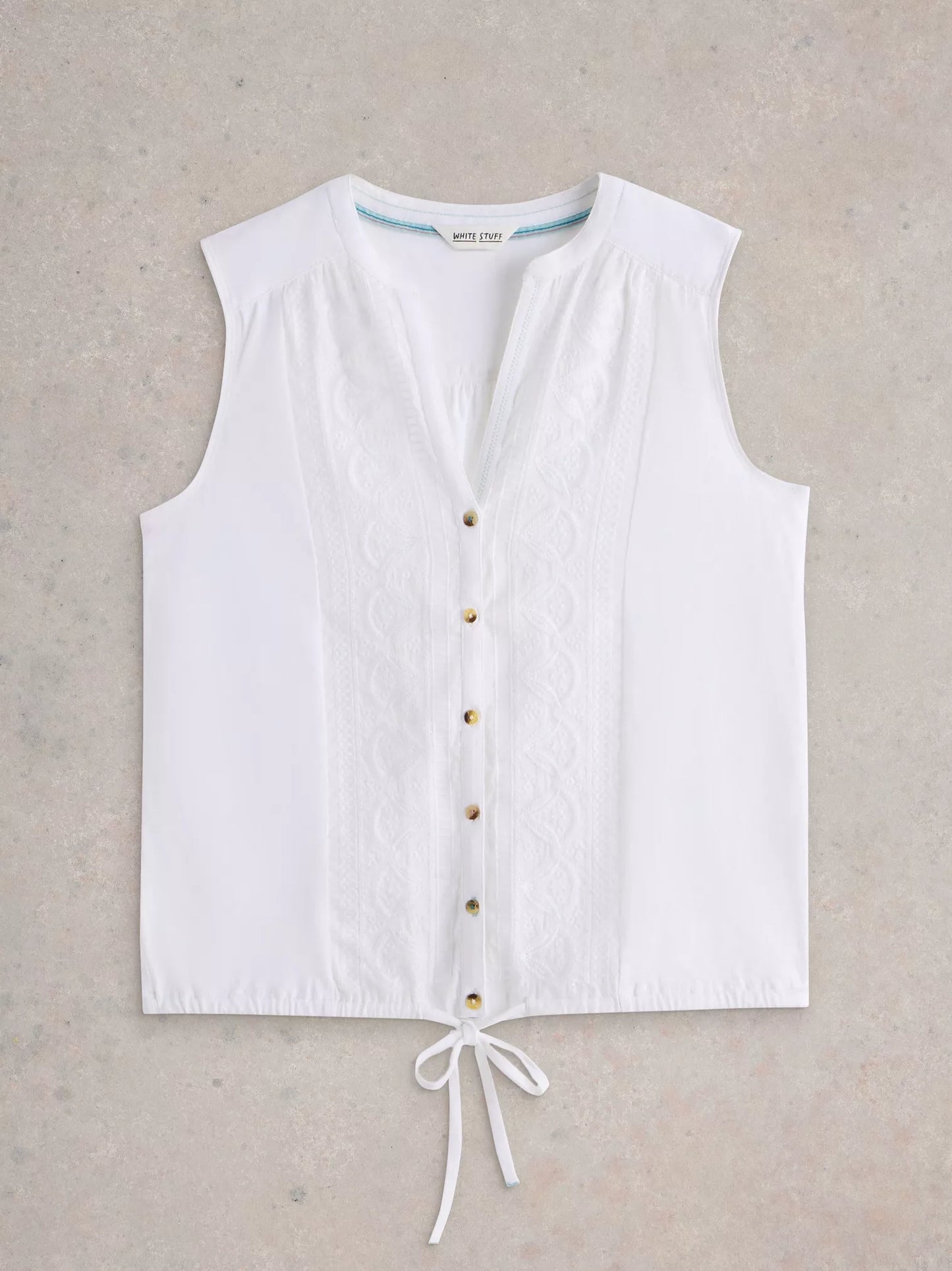 White Stuff Tulip Sleeveless Shirt