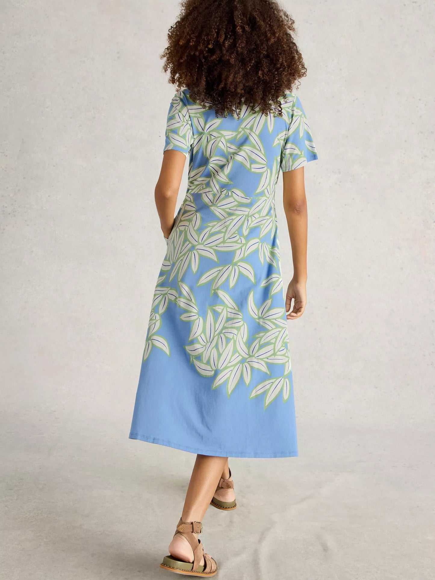 White Stuff Rua Jersey Shirt Dress