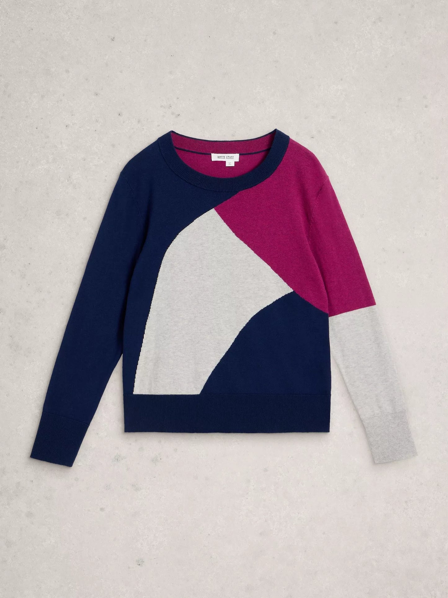 White Stuff Katie Abstract Jumper