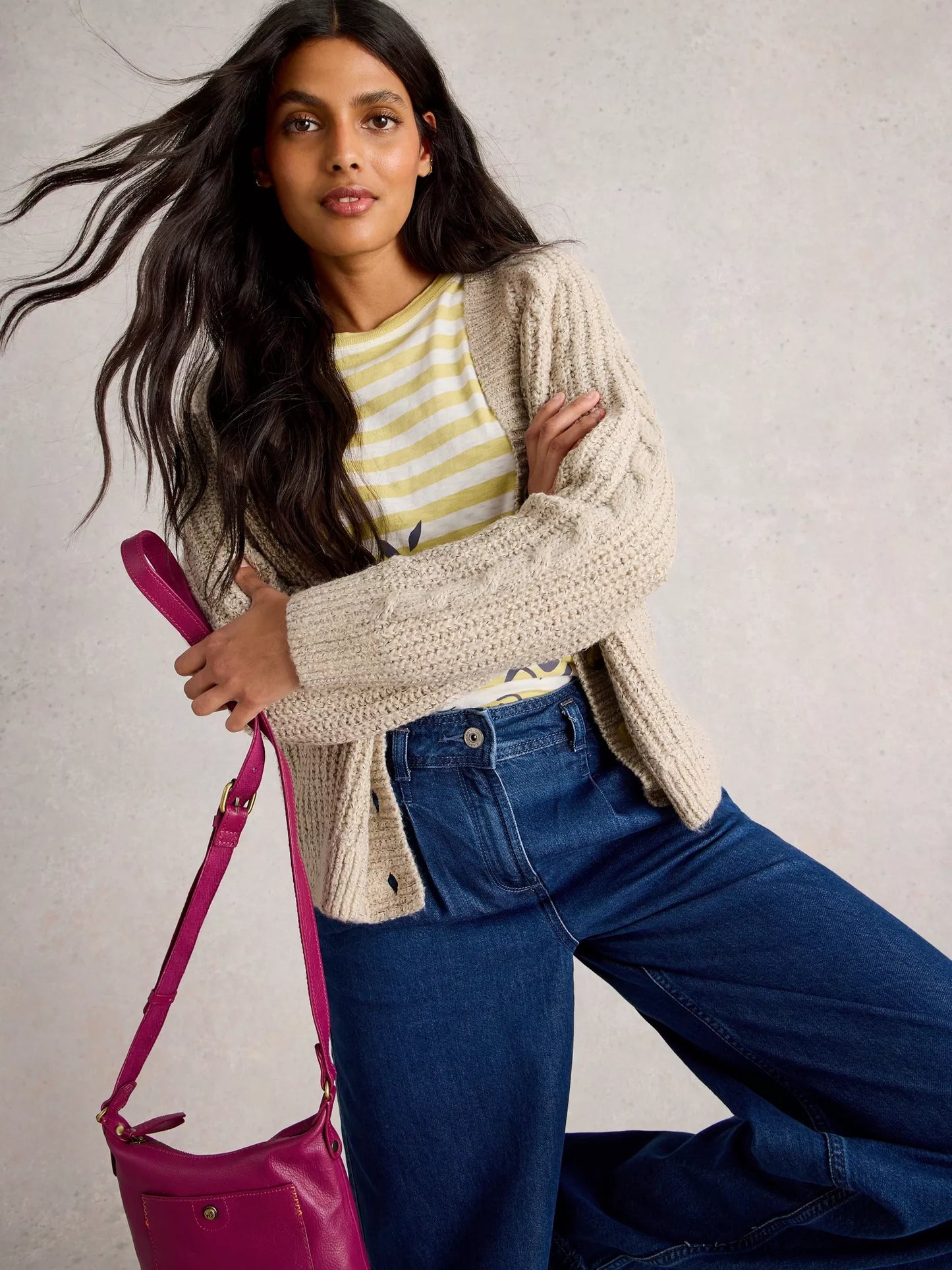 White Stuff Sally Slub Cardigan