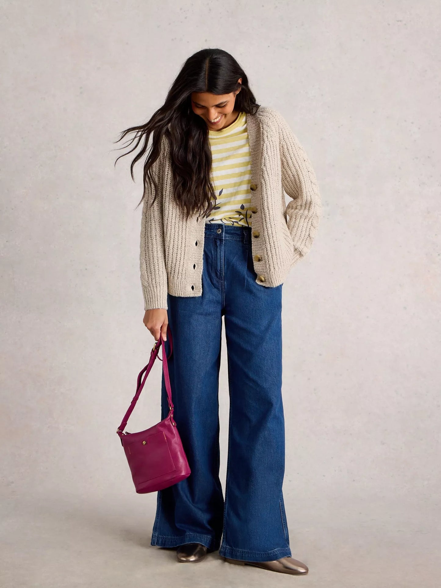 White Stuff Sally Slub Cardigan