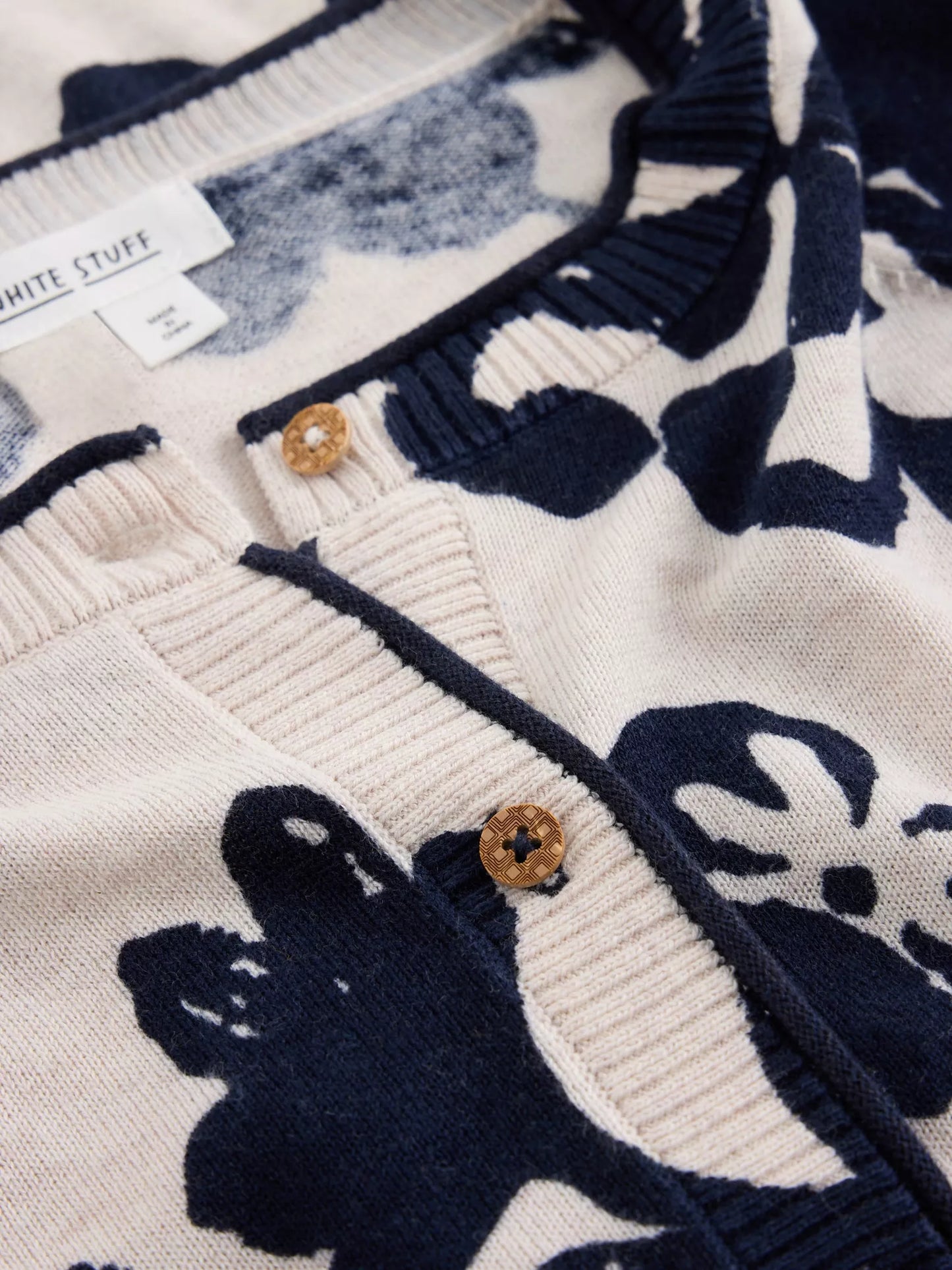White Stuff Lulu Printed Cardigan
