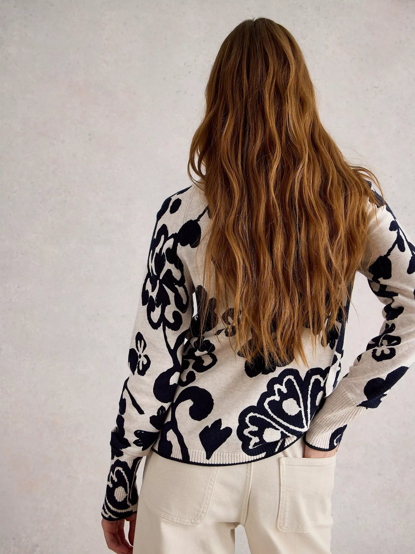 White Stuff Lulu Printed Cardigan